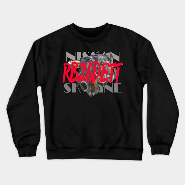 RB26DET Crewneck Sweatshirt by illest